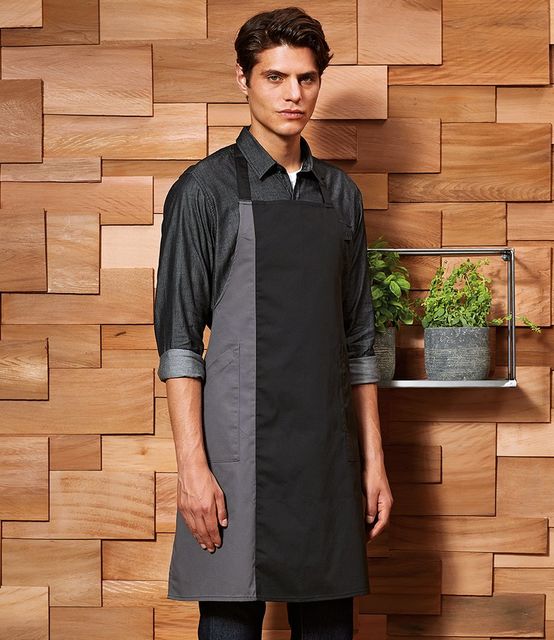 Premier Contrast Bib Apron