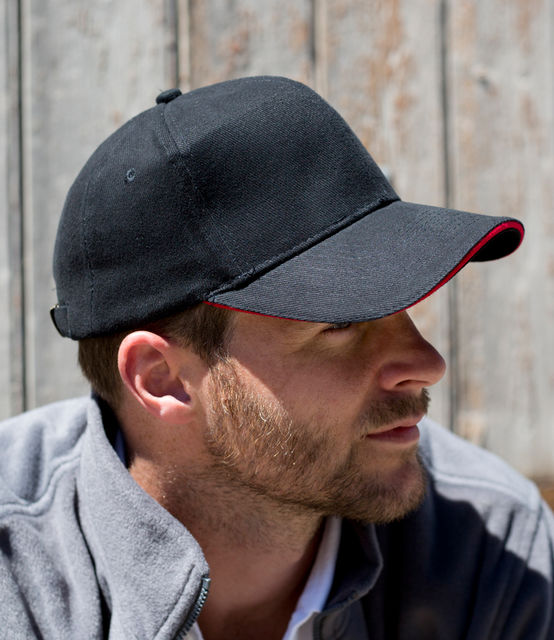 Result Pro-Style Heavy Brushed Cotton Cap
