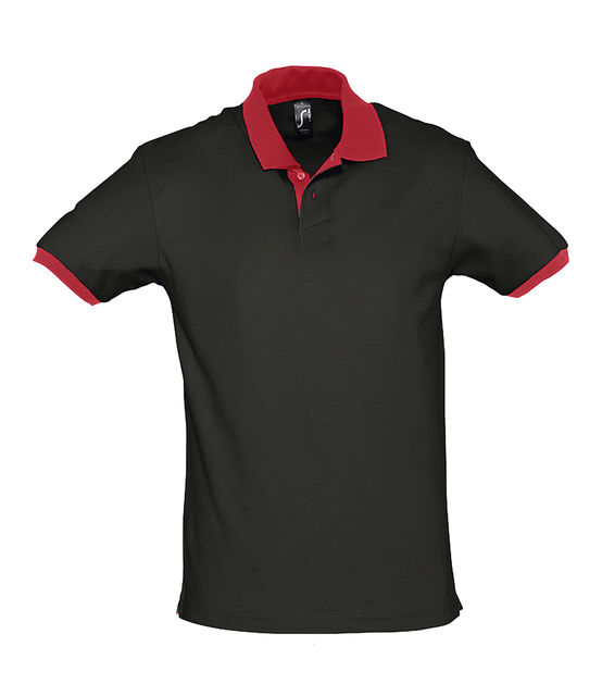 SOL'S Prince Contrast Cotton Piqué Polo Shirt