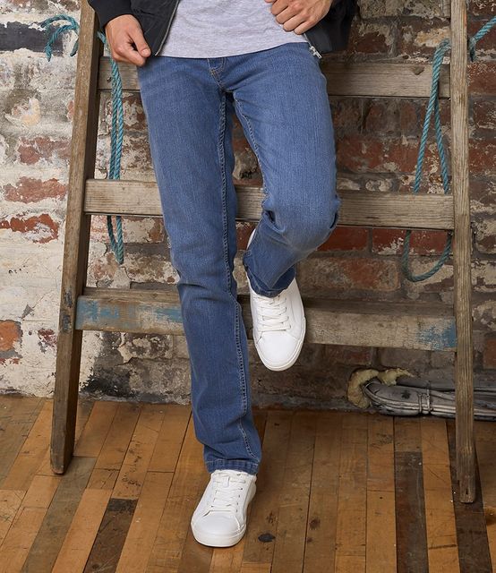 So Denim Mens Leo Straight Jeans