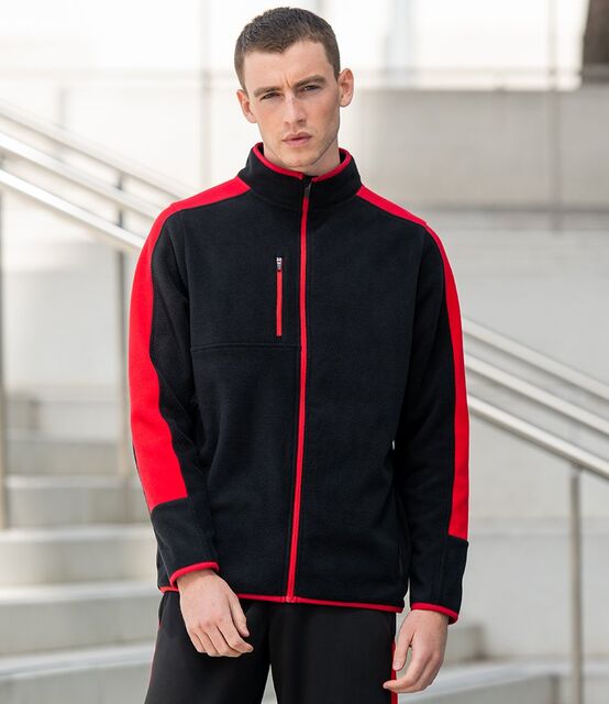 Finden and Hales Unisex Micro Fleece Jacket