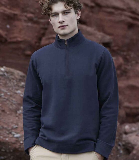 Front Row Premium Piqué 1/4 Zip Top