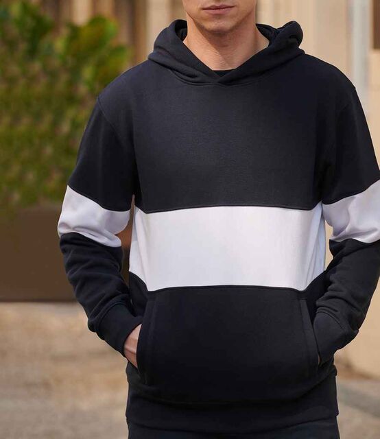 Front Row Heavyweight Panelled Hoodie