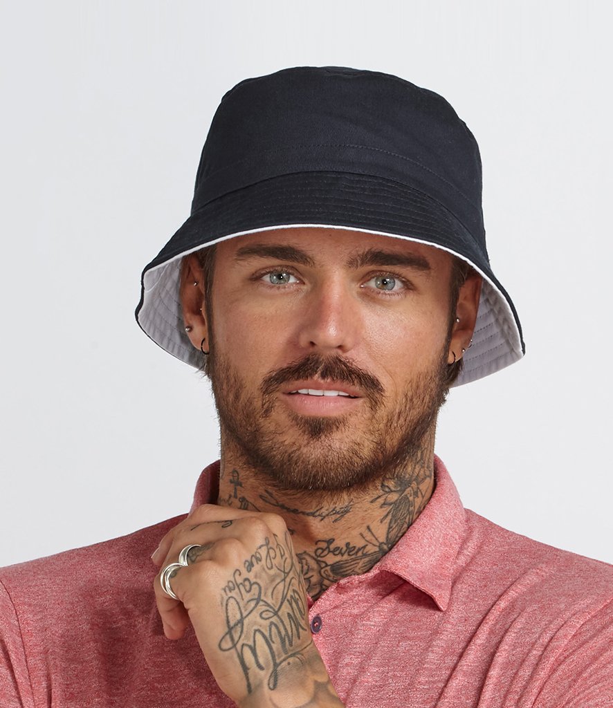 Beechfield reversible store bucket hat