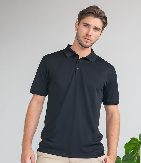 Henbury Recycled Polyester Piqué Polo Shirt