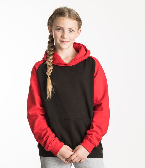 AWDis Kids Baseball Hoodie