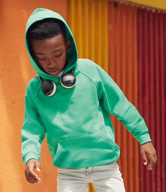 Fruit of the Loom Kids Lightweight Hooded Sweatshirt
