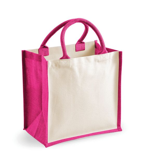 Westford Mill Printers Midi Jute Tote