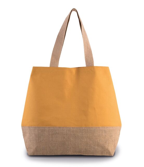 Kimood Canvas &amp; Jute Shopper