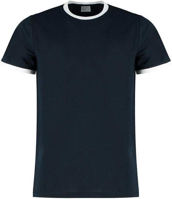 Kustom Kit Fashion Fit Ringer T-Shirt