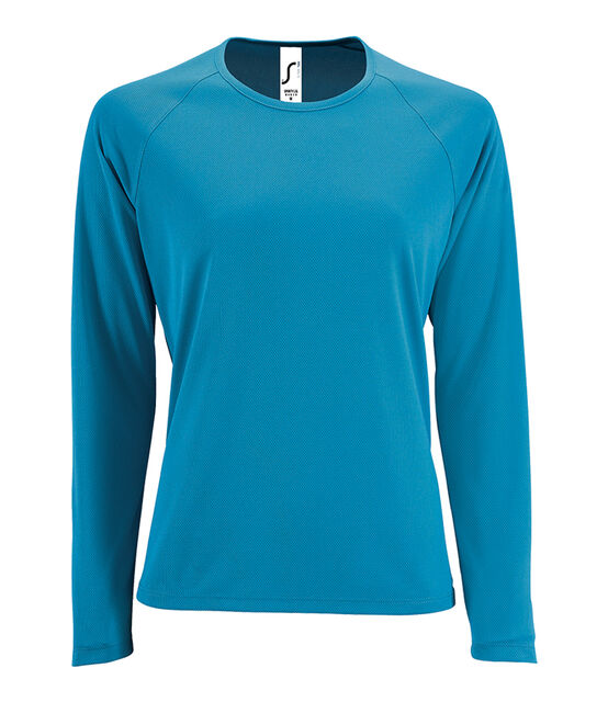 SOL'S Ladies Sporty Long Sleeve Performance T-Shirt