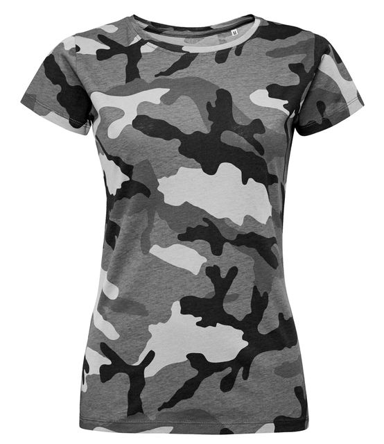 SOL'S Ladies Camo T-Shirt