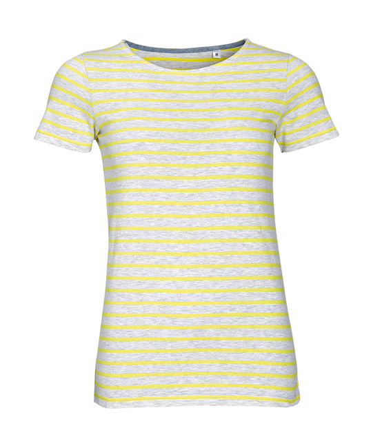 SOL'S Ladies Miles Stripe T-Shirt