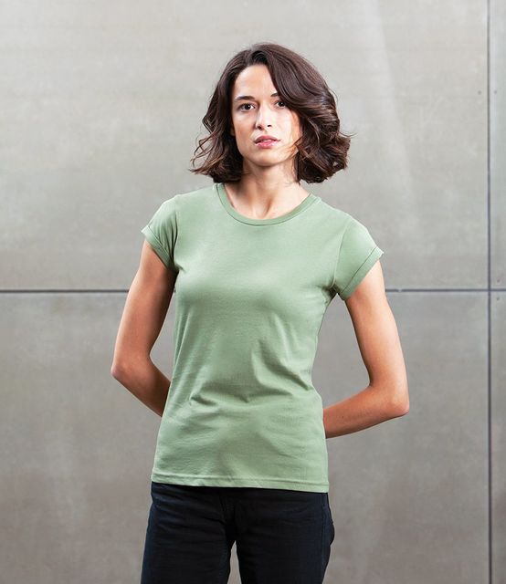 Mantis Ladies Roll Sleeve T-Shirt
