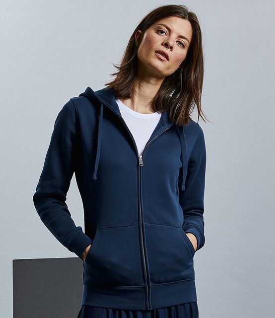 Russell Ladies Authentic Zip Hooded Sweatshirt