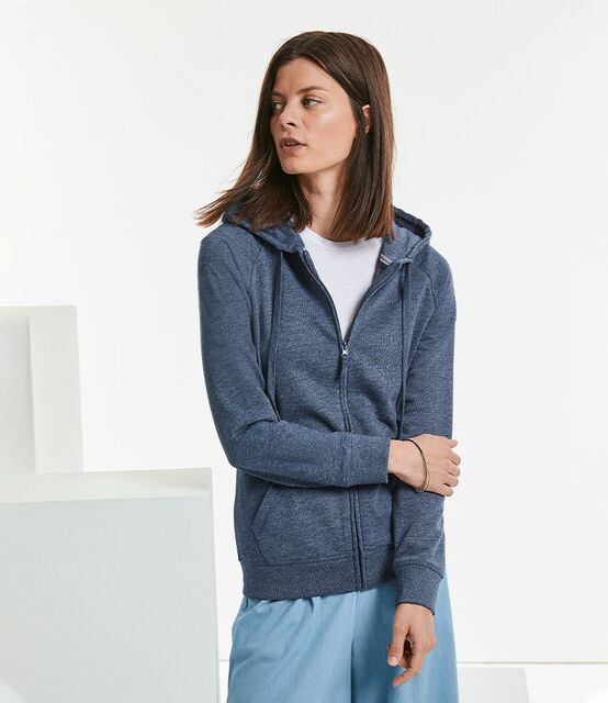 Russell Ladies HD Zip Hooded Sweatshirt