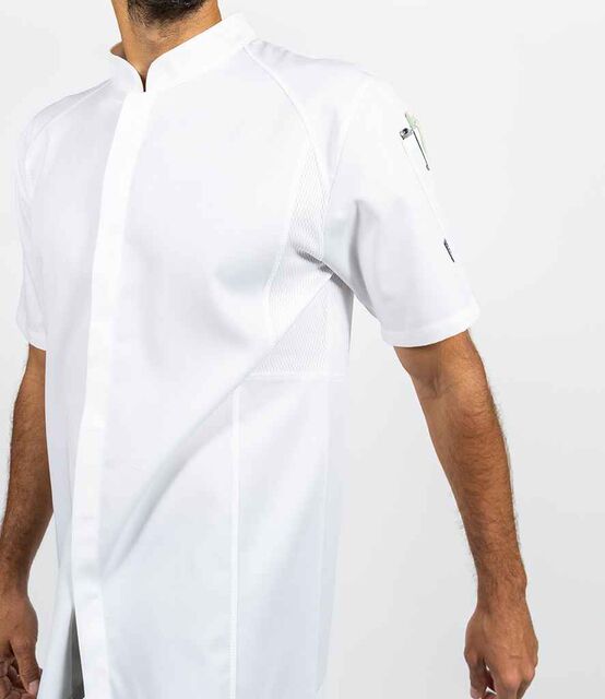 Le Chef Staycool® Tencel™/Polyester Short Sleeve Jacket
