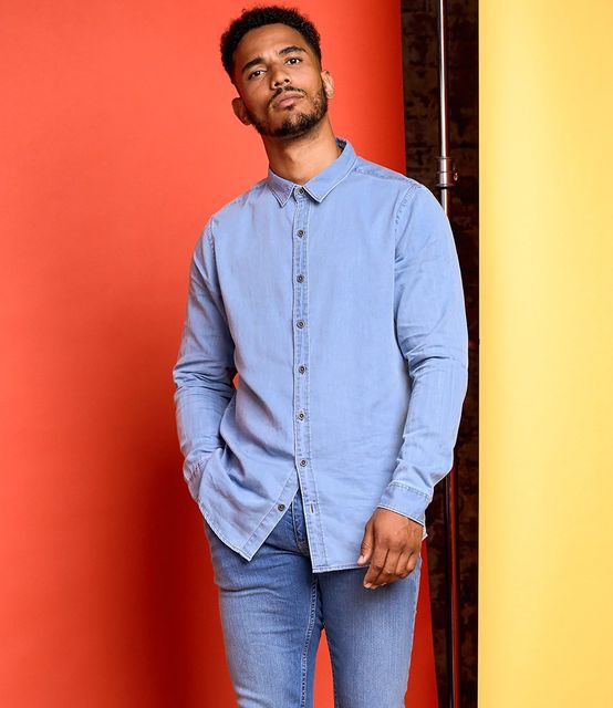 So Denim Jack Denim Shirt