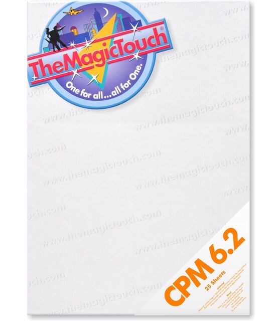 TheMagicTouch CPM 6.2 A4R Transfer Paper - 25 Sheets