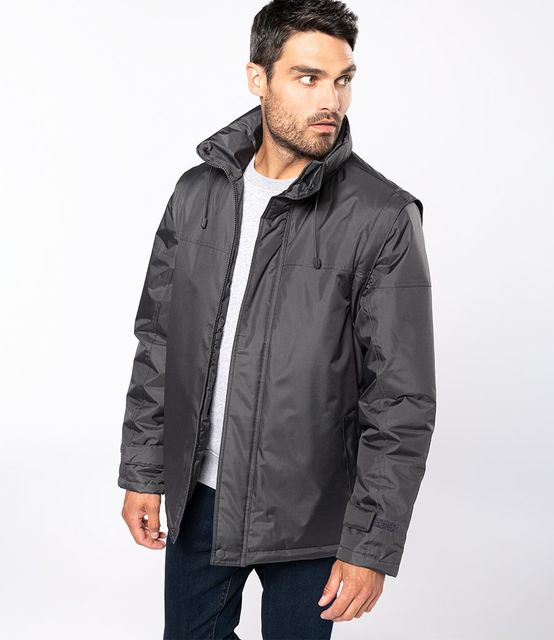 Kariban Factory Zip Off Sleeve Jacket