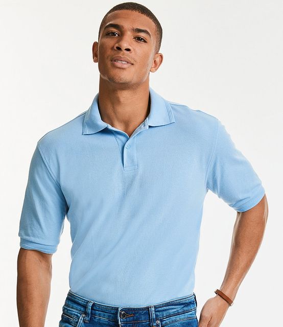 Russell Hardwearing Poly/Cotton Piqué Polo Shirt