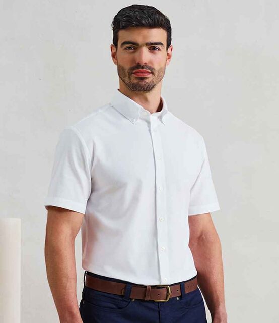 Premier Supreme Short Sleeve Oxford Shirt