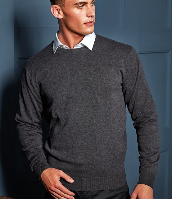 Premier Cotton Rich Crew Neck Sweater