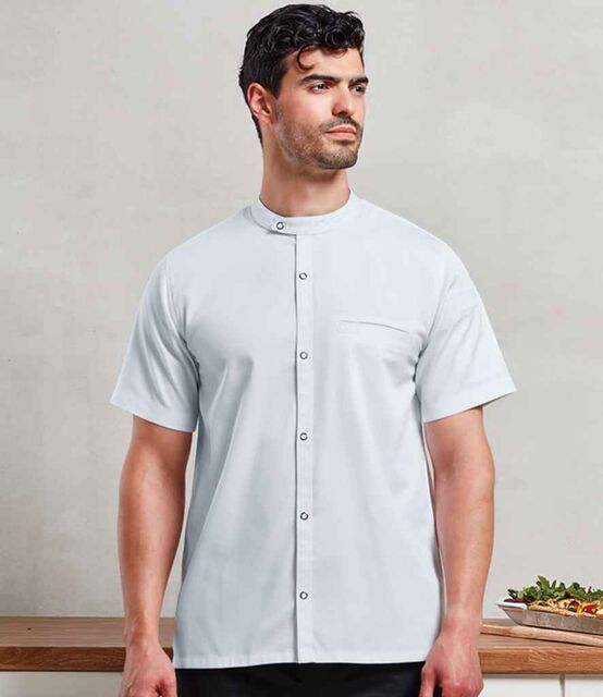 Premier Recycled Short Sleeve Chef's Shirt