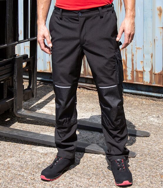 Result Work-Guard Slim Fit Soft Shell Trousers