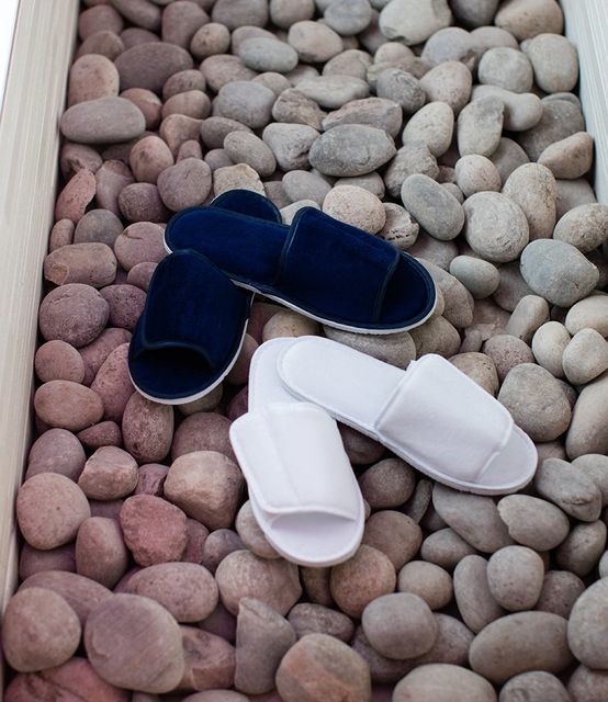 Towel City Open Toe Slippers