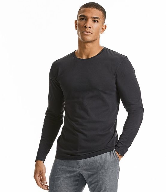 Russell Pure Organic Long Sleeve T-Shirt