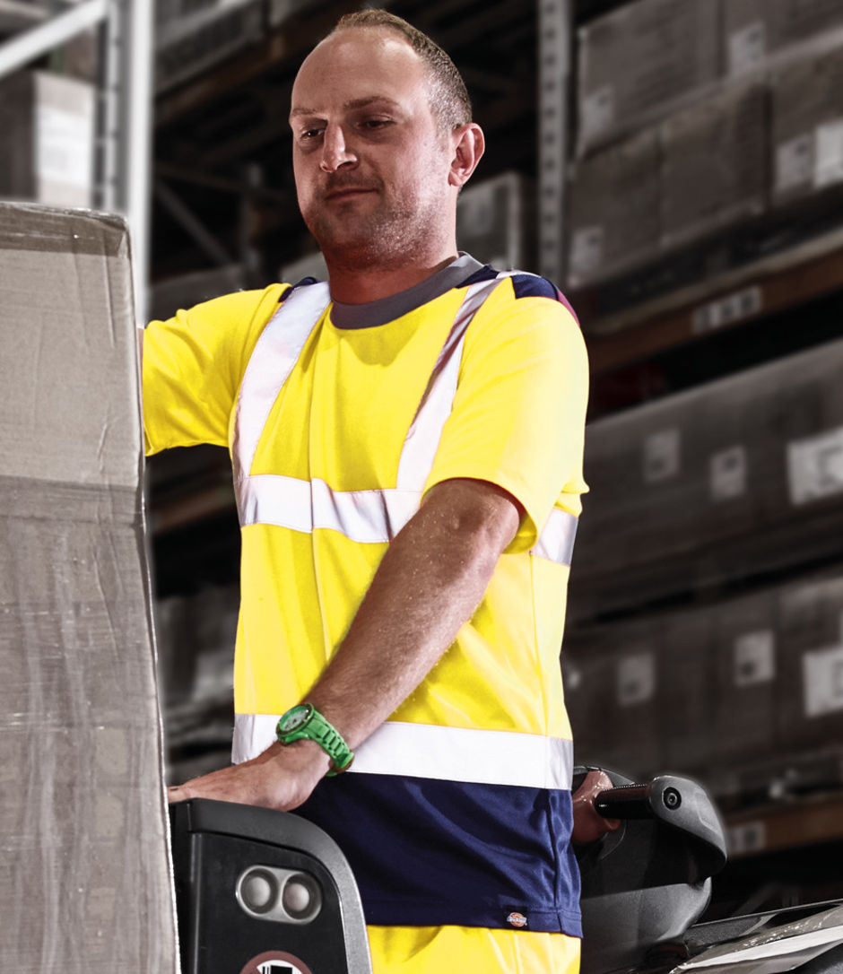 Dickies Hi Vis Two Tone T Shirt