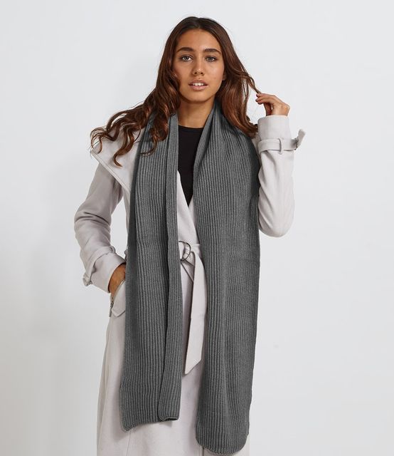 Beechfield Metro Knitted Scarf