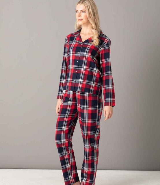 SF Ladies Tartan Lounge Set