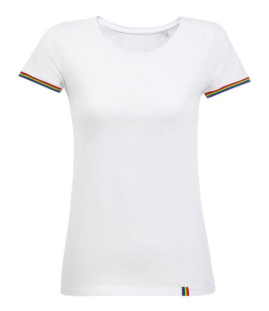 SOL'S Ladies Rainbow T-Shirt