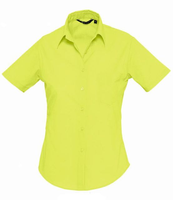 SOL'S Ladies Escape Short Sleeve Poplin Shirt