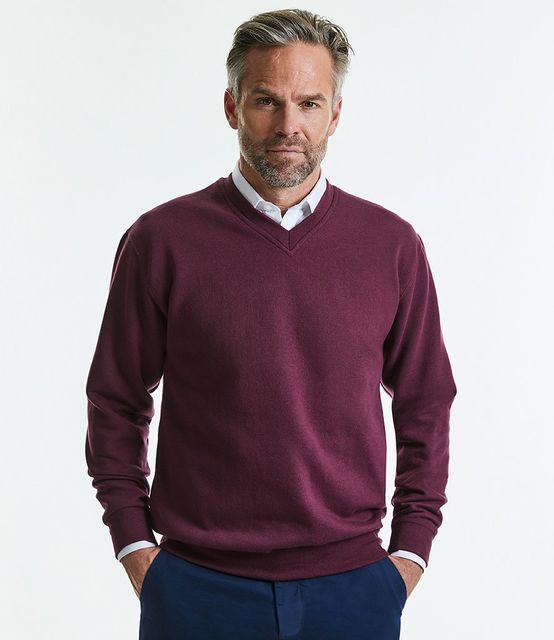 Russell V Neck Sweatshirt