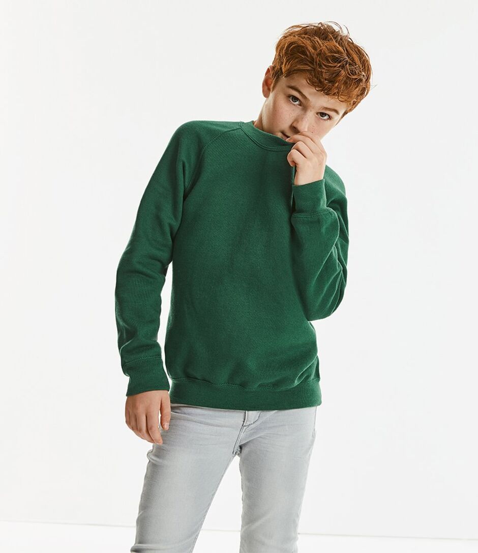 Jerzees Schoolgear Kids Raglan Sweatshirt