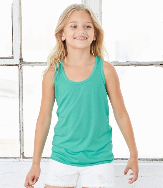 Bella Youths Flowy Racer Back Tank Top