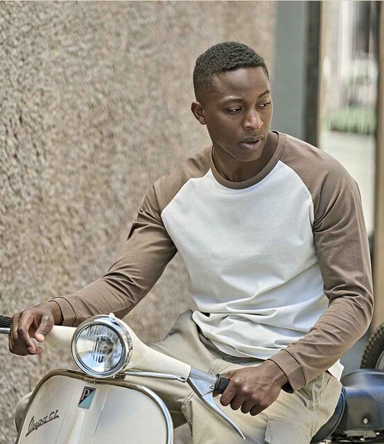 Tee Jays Unlabeled Baseball T-Shirt