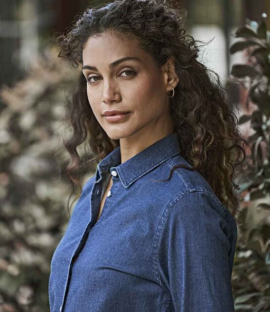 Tee Jays Ladies Denim Shirt