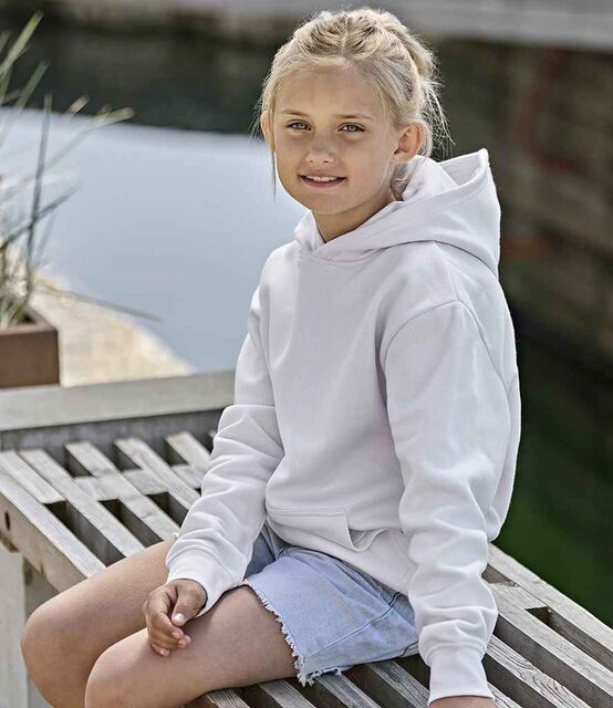 Tee Jays Kids Unlabeled Hooded Sweatshirt