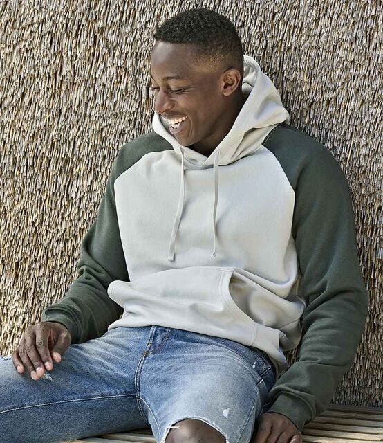 Tee Jays Unlabeled Two-Tone Hooded Sweatshirt