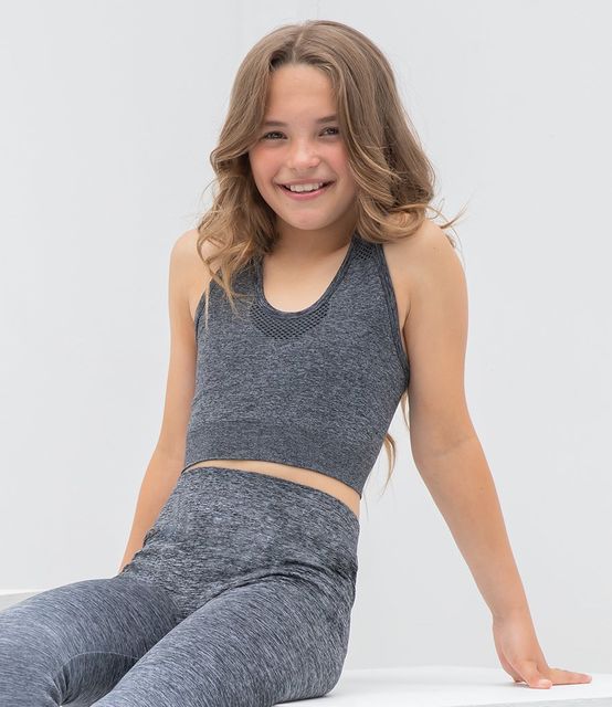 Tombo Kids Seamless Crop Top