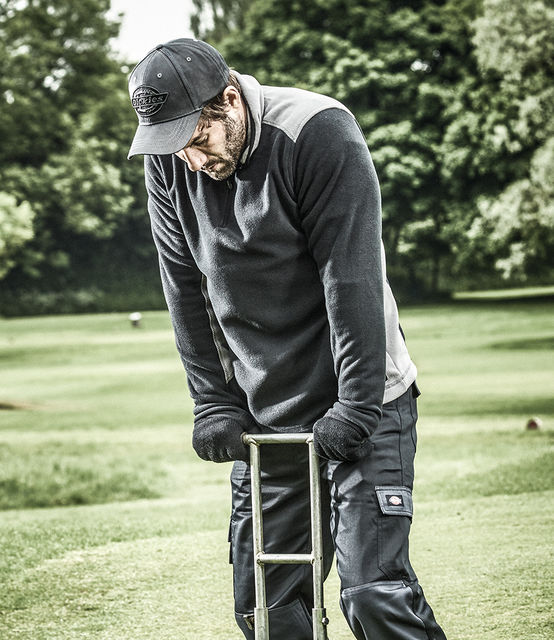 Dickies Zip Neck Micro Fleece