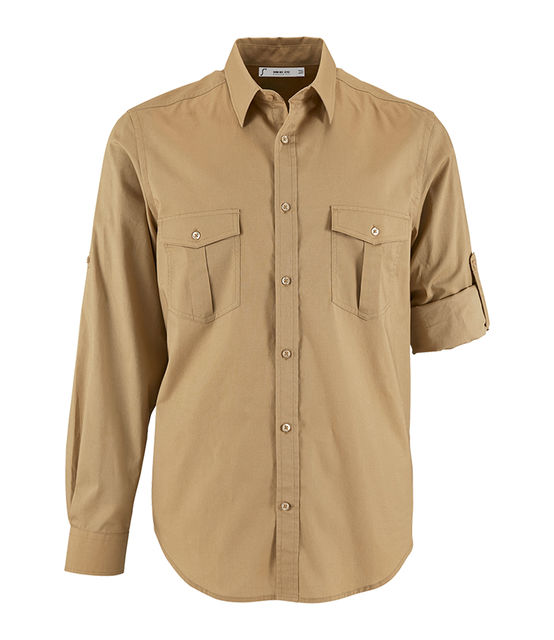 SOL'S Burma Roll Sleeve Poplin Shirt