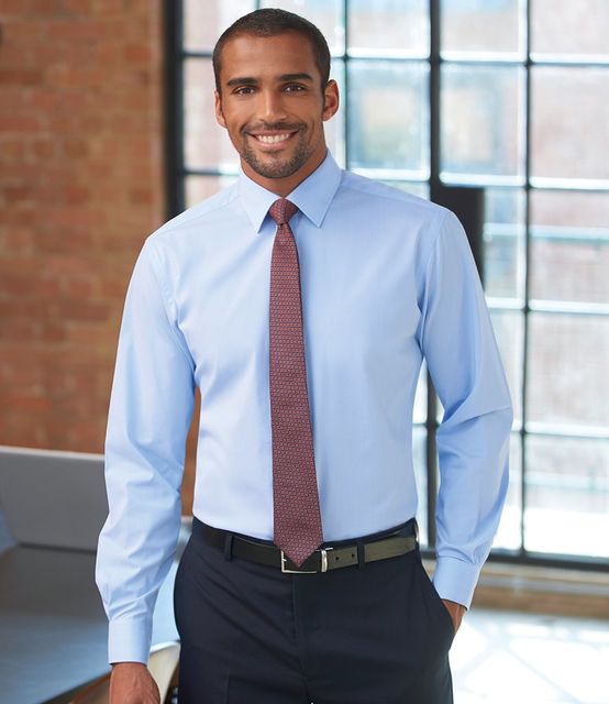 Brook Taverner Pisa Long Sleeve Slim Fit Shirt