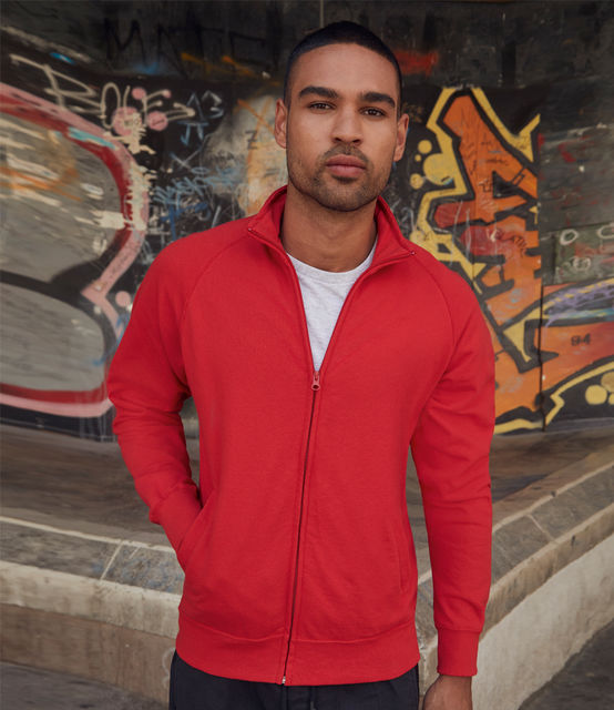 Fruit of the Loom Lightweight Sweat Jacket