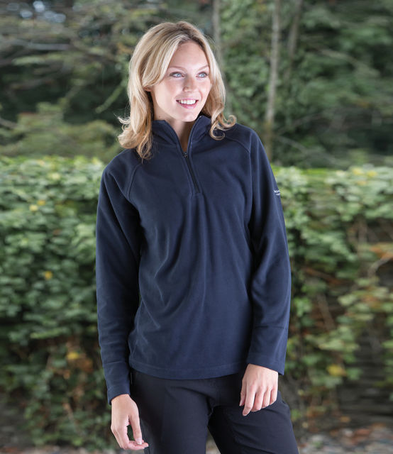 Zip Neck Styles - Ladies Micro Fleece