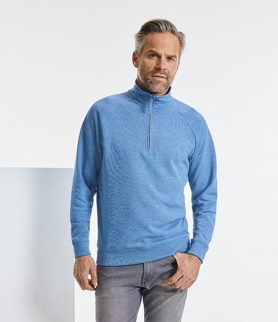 Russell HD Zip Neck Sweatshirt